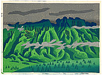 Masao Maeda 1904-1974 - Mt. Togakushi - artelino Art Auctions. Masao Maeda 1904-1974 - Mt. Togakushi