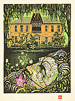 Fumio Kitaoka born 1918 - House in New Orleans - artelino Art Auctions. Fumio Kitaoka born 1918 - House in New Orleans