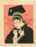 By Paul Jacoulet - Jade Lady - Les Jades