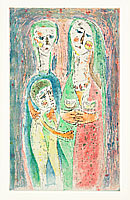 Eiichi Shibuya born 1928 - Pray - artelino Art Auctions. Eiichi Shibuya born 1928 - Pray