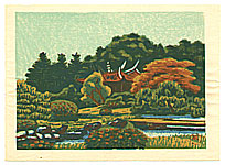Masao Maeda 1904-1974 - Shinjuku Gyoen National Garden - artelino Art Auctions. Masao Maeda 1904-1974 - Shinjuku Gyoen National Garden