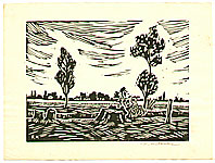 Fumio Kitaoka born 1918 - Landscape - artelino Art Auctions. Fumio Kitaoka born 1918 - Landscape