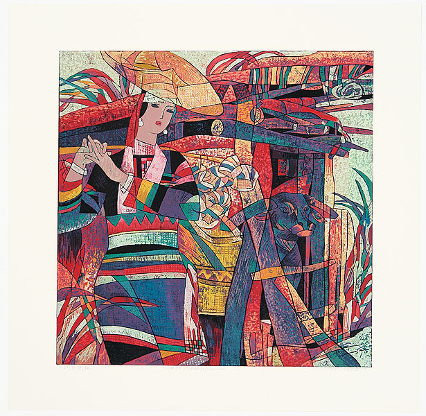 Hao Ping born 1952 - Hot Wind - artelino Art Auctions. Hao Ping born 1952 - Hot Wind