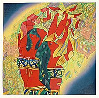 Hao Ping born 1952 - Flying Dance, Sound of the Far-off Drum