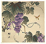 Chikuseki active ca. 1900 - Grape and Wasp - artelino Art Auctions. Chikuseki active ca. 1900 - Grape and Wasp