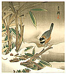 Seiko active ca. 1890 - 1900 - Bunting and Bamboo - artelino Art Auctions. Seiko active ca. 1890 - 1900 - Bunting and Bamboo