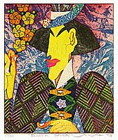 Yuji Hiratsuka born 1954 - Flower Trader - artelino Art Auctions. Yuji Hiratsuka born 1954 - Flower Trader