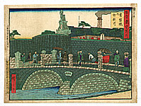 Hiroshige III Utagawa 1842-1894 - Mint - The Famous Places of Tokyo - artelino Art Auctions. Hiroshige III Utagawa 1842-1894 - Mint - The Famous Places of Tokyo