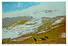 Zhu Rui born 1970 - Impression of Sea and Grass Mountains No.2