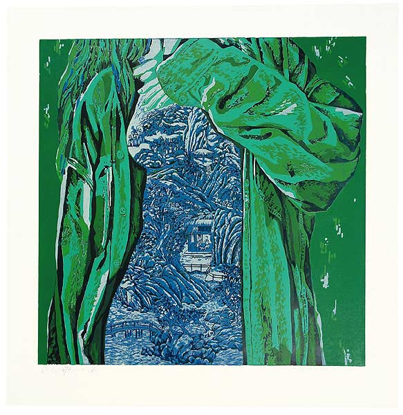 Wang Yuhui born 1959 - Ideal Landscape No.2 - artelino Art Auctions. Wang Yuhui born 1959 - Ideal Landscape No.2