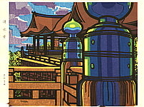 Clifton Karhu born 1927 - Kiyomizu Temple - artelino Art Auctions. Clifton Karhu born 1927 - Kiyomizu Temple