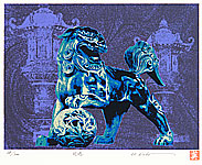 Hideaki Kato born 1954 - Roaring Lion - artelino Art Auctions. Hideaki Kato born 1954 - Roaring Lion