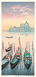 Ryusei Okamoto born 1949 - Venice (evening) - artelino Art Auctions. Ryusei Okamoto born 1949 - Venice (evening)