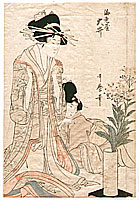 Utamaro Kitagawa 1750-1806 - Beauty Oi - artelino Art Auctions. Utamaro Kitagawa 1750-1806 - Beauty Oi