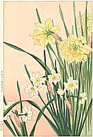 Hodo Nishimura active 1930s - Daffodils - artelino Art Auctions. Hodo Nishimura active 1930s - Daffodils