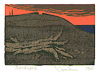 Ichiro Fukushima 1920-1975 - Drift Wood on Sand Dune - artelino Art Auctions. Ichiro Fukushima 1920-1975 - Drift Wood on Sand Dune