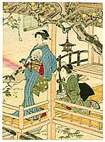 Eisen Tomioka 1864-1905 - Beauties and Rainbow - artelino Art Auctions. Eisen Tomioka 1864-1905 - Beauties and Rainbow