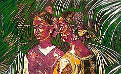 Zhu Rui born 1970 - Dai Girl in Palm Forest