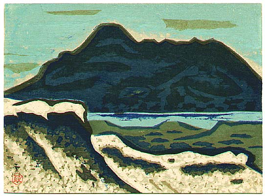 Masao Maeda 1904-1974 - Mt. Hakodate - artelino Art Auctions. Masao Maeda 1904-1974 - Mt. Hakodate