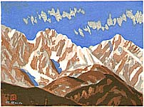 Masao Maeda 1904-1974 - Hakuba Mountains - artelino Art Auctions. Masao Maeda 1904-1974 - Hakuba Mountains