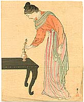 Hanko Kajita 1870-1917 - Early Spring - artelino Art Auctions. Hanko Kajita 1870-1917 - Early Spring