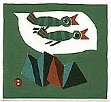 Umetaro Azechi 1902-1999 - Flying over the Mountains - artelino Art Auctions. Umetaro Azechi 1902-1999 - Flying over the Mountains