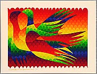 Ai-O born 1931 - Transparent Bird III - Kiss - artelino Art Auctions. Ai-O born 1931 - Transparent Bird III - Kiss