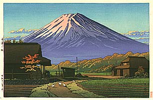 Hasui Kawase 1883-1957 - Autumn in Funatsu - artelino Art Auctions. Hasui Kawase 1883-1957 - Autumn in Funatsu