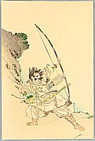 Eisen Tomioka 1864-1905 - Archer - artelino Art Auctions. Eisen Tomioka 1864-1905 - Archer