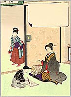 Eisen Tomioka 1864-1905 - Schooling - artelino Art Auctions. Eisen Tomioka 1864-1905 - Schooling