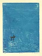 K. Katase fl.ca. 1950-60s - Misty Lake - artelino Art Auctions. K. Katase fl.ca. 1950-60s - Misty Lake