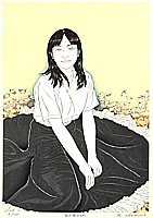 Ryusei Okamoto born 1949 - First Love, No.3 - artelino Art Auctions. Ryusei Okamoto born 1949 - First Love, No.3