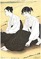 Ryusei Okamoto born 1949 - Flattering Heart - First Love , No.6 - artelino Art Auctions. Ryusei Okamoto born 1949 - Flattering Heart - First Love , No.6