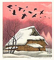 Koichi Sakamoto born 1932 - Return of the Birds - artelino Art Auctions. Koichi Sakamoto born 1932 - Return of the Birds