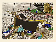 Fumio Kitaoka born 1918 - Teuri Island - artelino Art Auctions. Fumio Kitaoka born 1918 - Teuri Island