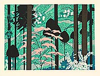 Fumio Fujita born 1933 - Forrest in Takao - artelino Art Auctions. Fumio Fujita born 1933 - Forrest in Takao