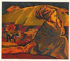 Zhang Xiaochun born 1959 - Mountains far Away