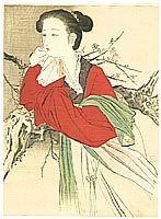 Hanko Kajita 1870-1917 - Mt. Rafu - artelino Art Auctions. Hanko Kajita 1870-1917 - Mt. Rafu