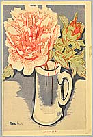 Benji Asada 1899-1984 - Peonies - artelino Art Auctions. Benji Asada 1899-1984 - Peonies