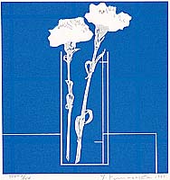 Yoshisuke Funasaka born 1939 - White Carnation - Artwork 755