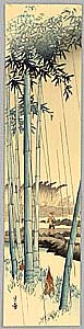 Gesso Yoshimoto 1881-1936 - Bamboo Forest in the Rain - artelino Art Auctions. Gesso Yoshimoto 1881-1936 - Bamboo Forest in the Rain