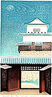Yuji Watanabe born 1941 - Starlight over Matsuyama Castle - artelino Art Auctions. Yuji Watanabe born 1941 - Starlight over Matsuyama Castle