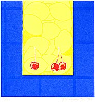 Yoshisuke Funasaka born 1939 - Lemon and Cherries - M-1