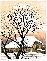 Koichi Sakamoto born 1932 - Bare Tree - artelino Art Auctions. Koichi Sakamoto born 1932 - Bare Tree