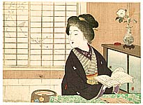 Kason Suzuki 1860-1919 - Silhouette - artelino Art Auctions. Kason Suzuki 1860-1919 - Silhouette