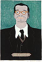 Umetaro Azechi 1902-1999 - Portrait of a Pastor - artelino Art Auctions. Umetaro Azechi 1902-1999 - Portrait of a Pastor