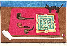 Toyohisa Inoue born 1914 - Pipes - artelino Art Auctions. Toyohisa Inoue born 1914 - Pipes