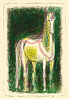 Shingo Yamada 1908-1979 - Horse - artelino Art Auctions. Shingo Yamada 1908-1979 - Horse