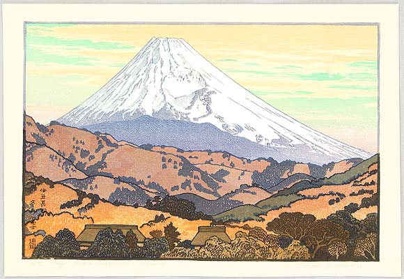 Mt. Fuji from Nagaoka, Cloud - Toshi Yoshida (1911-1995)