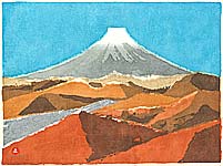 Umetaro Azechi 1902-1999 - Mt. Fuji - 3 - artelino Art Auctions. Umetaro Azechi 1902-1999 - Mt. Fuji - 3